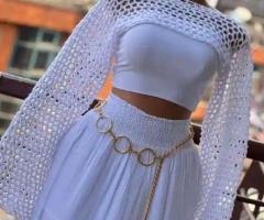 White dress