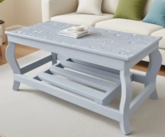 New Design Modern stylish rectangular design coffee table